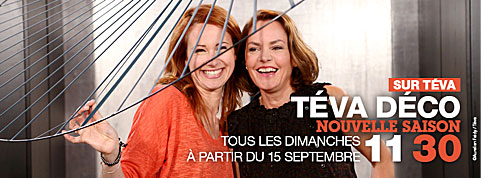 Télévision TEVA | support bois XPOT